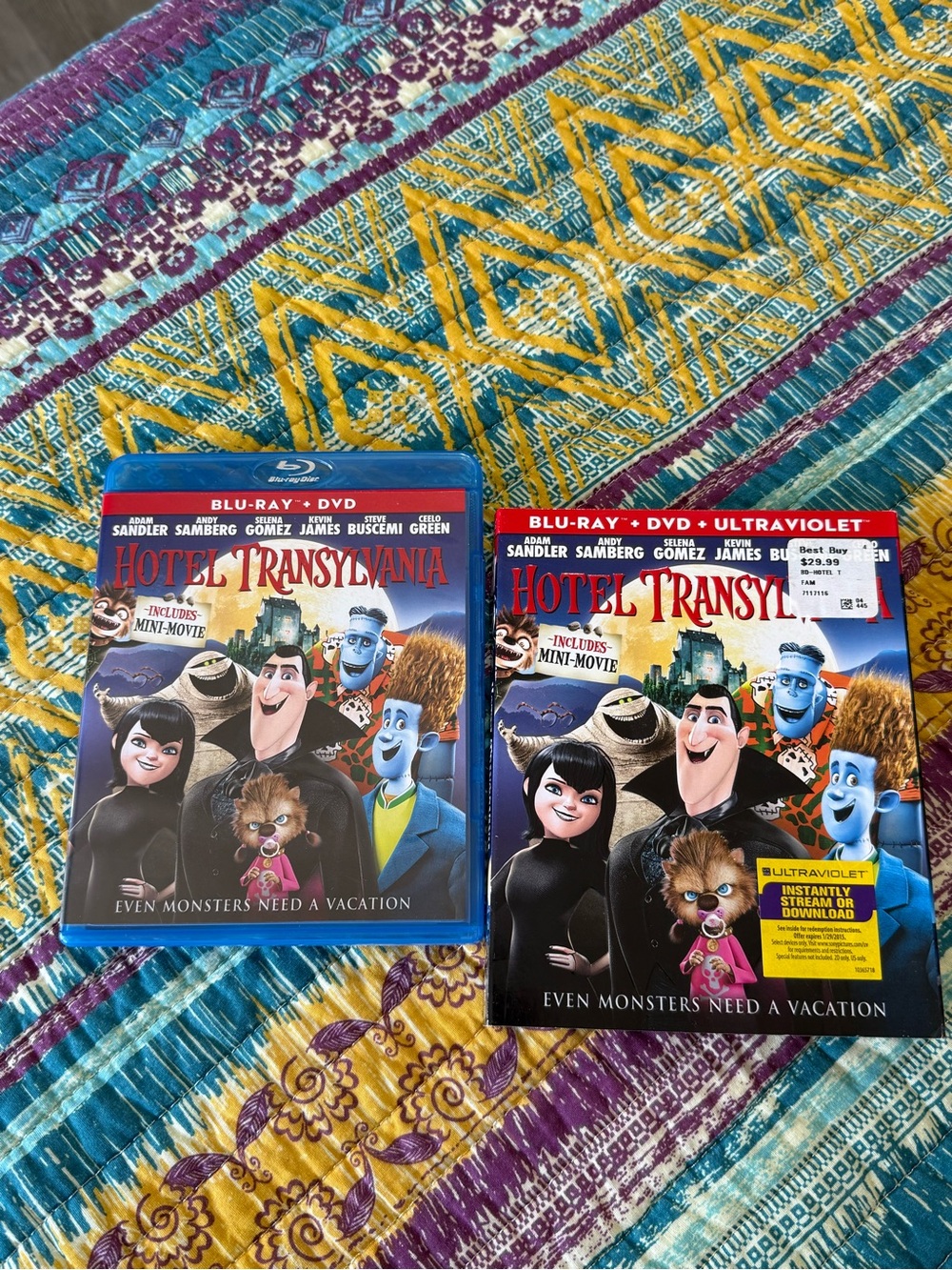 Hotel Transylvania Blu‑ray + DVD Pack